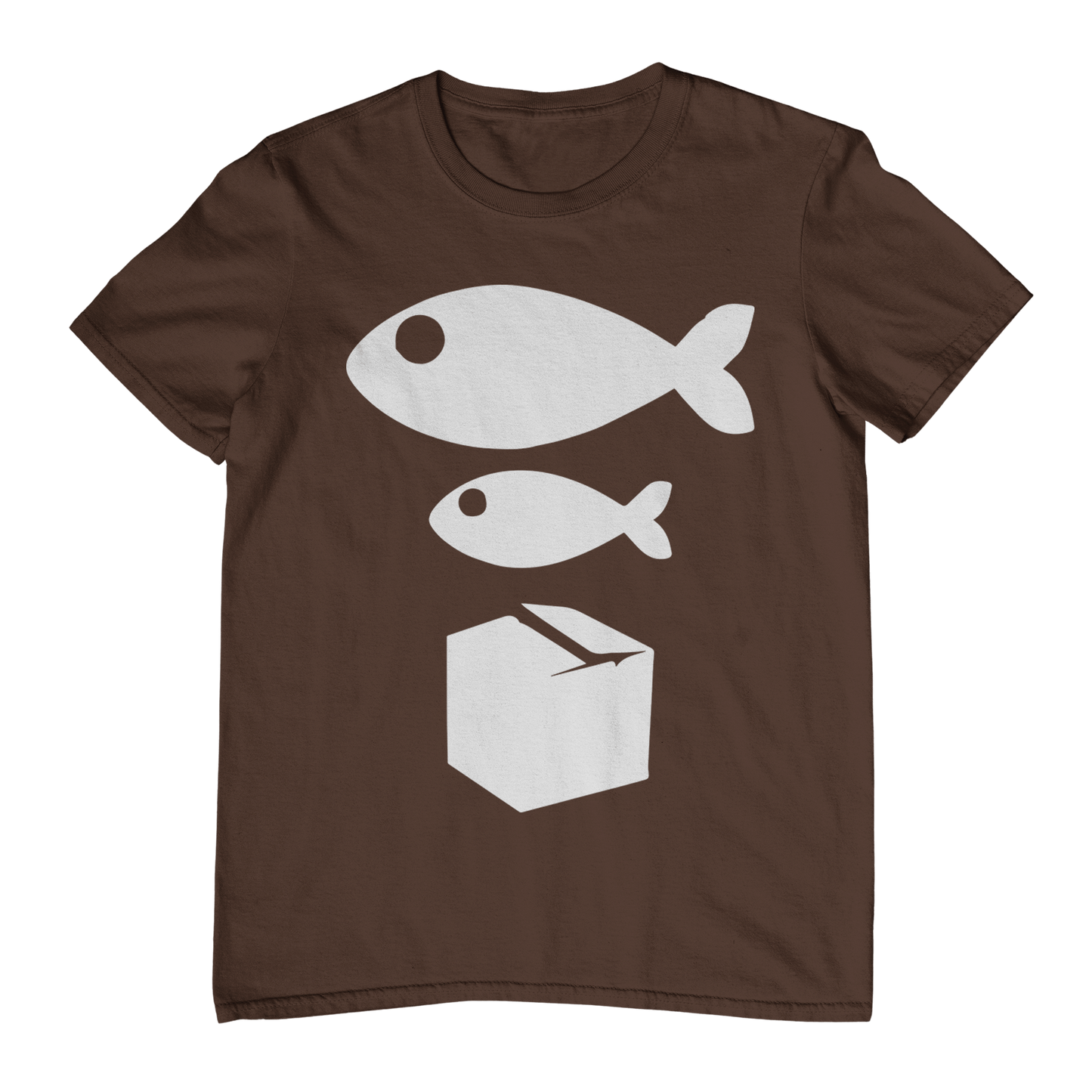 Big Little Fish Box TShirt Dive