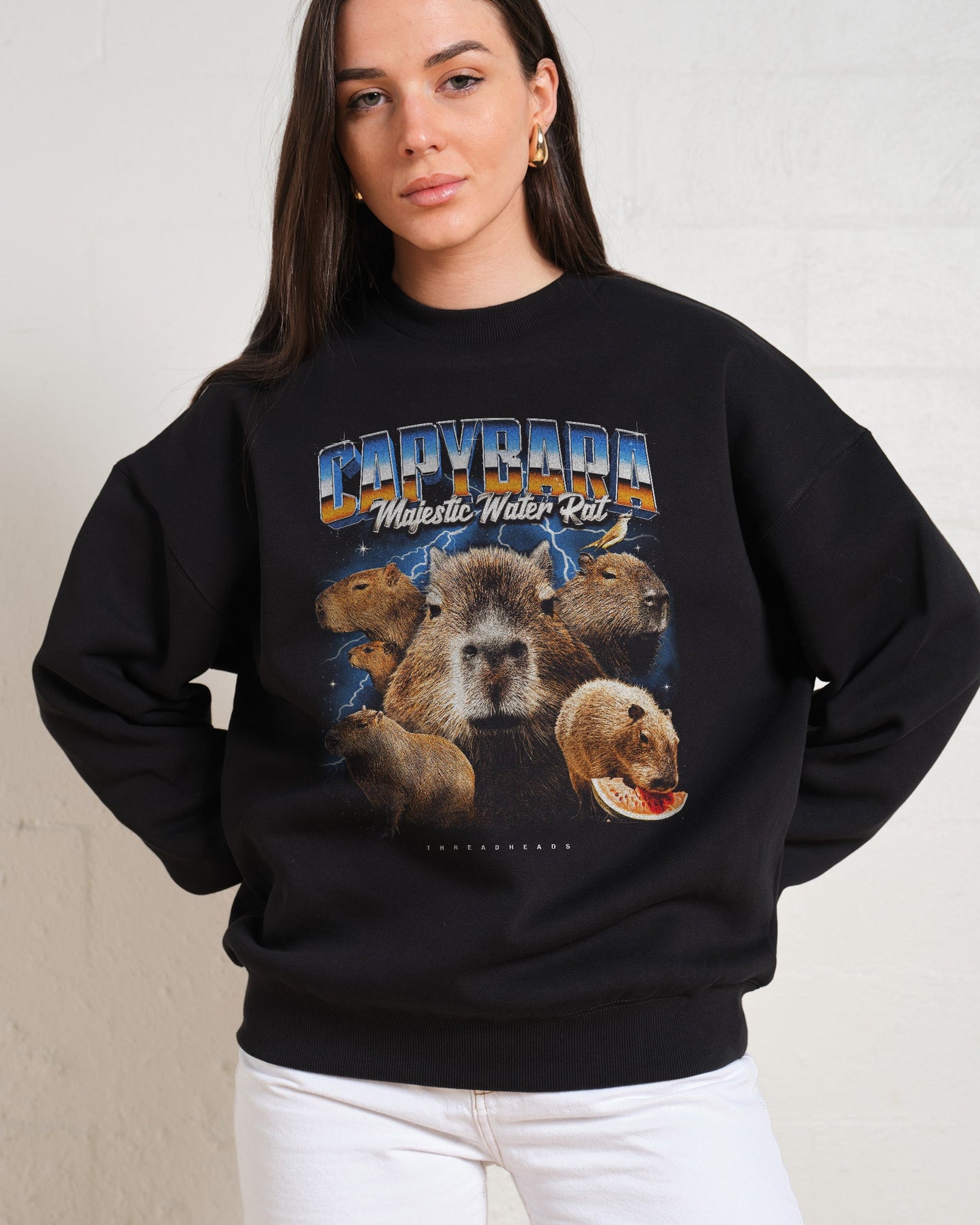 Capybara Water Rat Sweatshirt