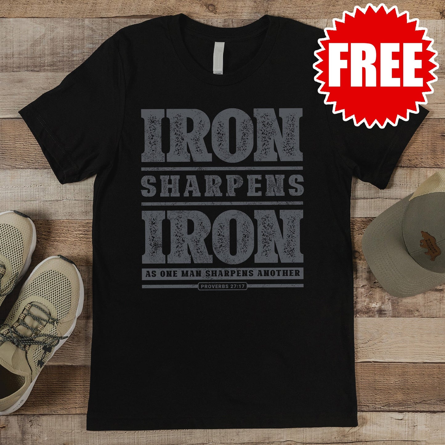 Iron Sharpens Iron Tee - Black - 0