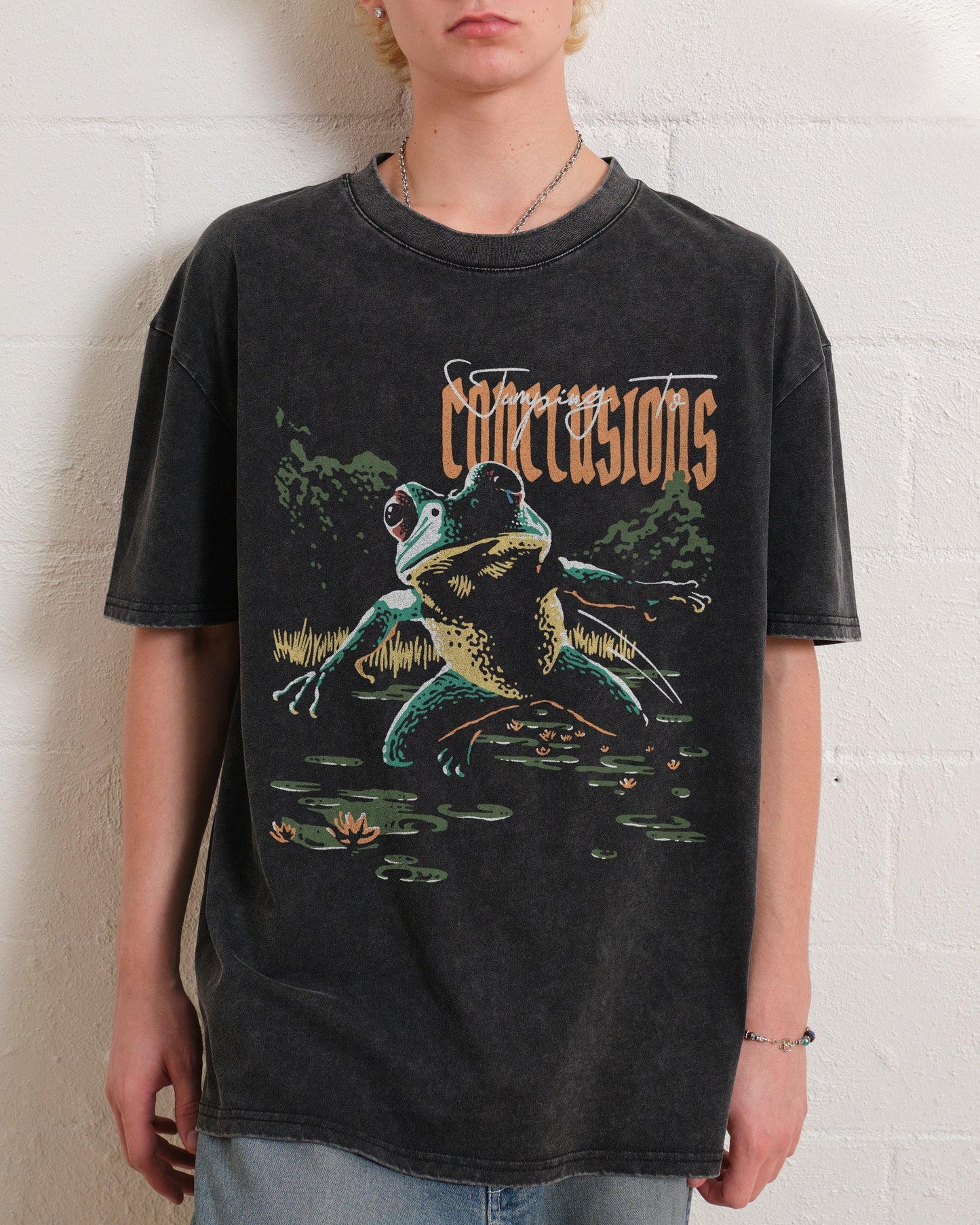 Jumping To Conclusions Wash Tee