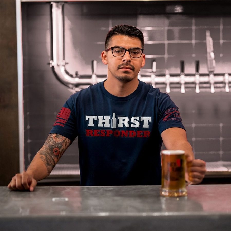 Thirst Responder T-Shirt - Midnight Navy