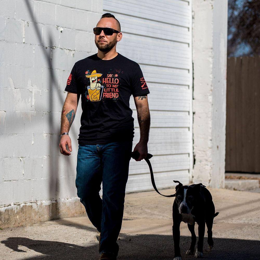 Little Friend T-Shirt - Black