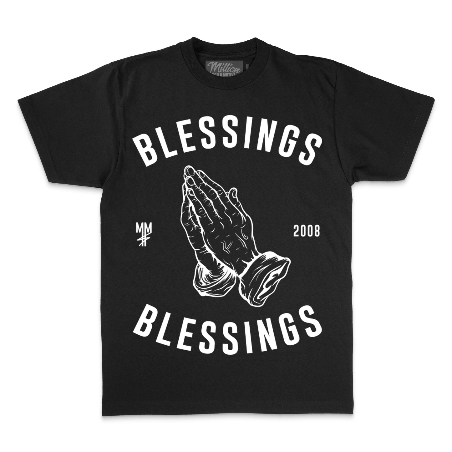 Blessings on Blessings - Black T-Shirt