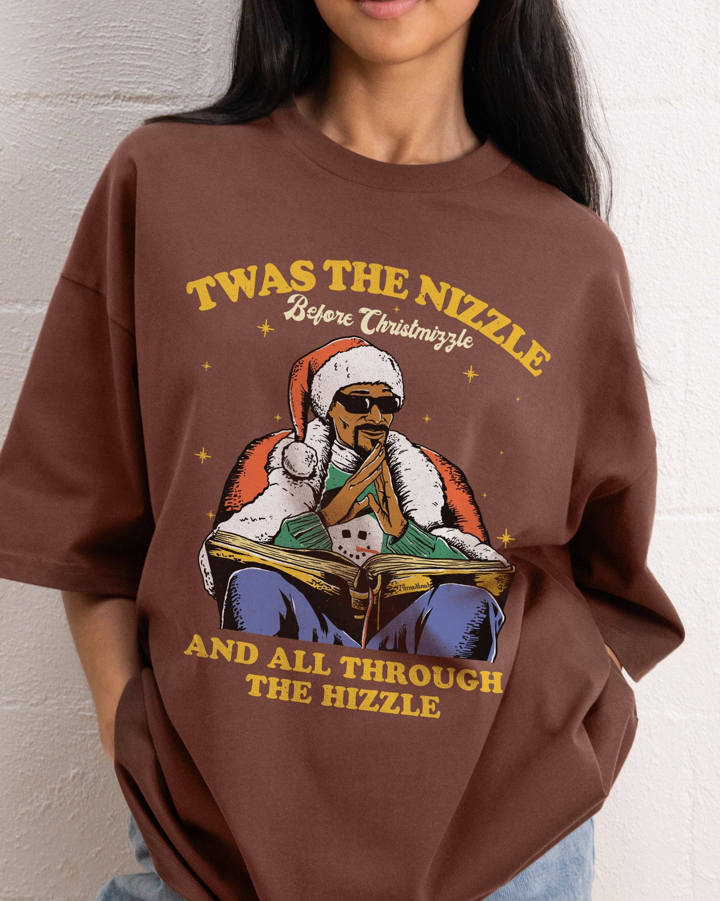 Christmizzle Oversized Tee