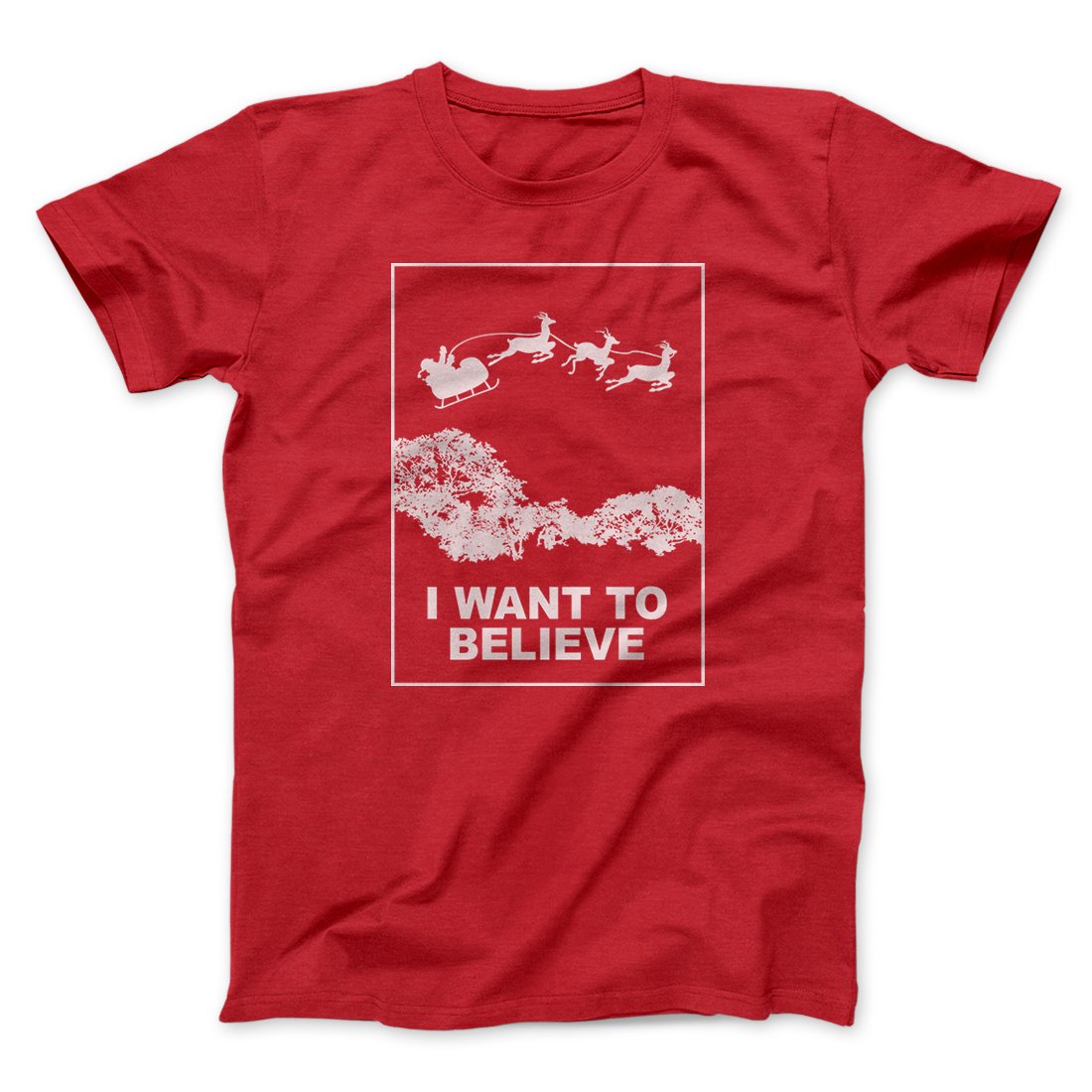 I Want to Believe (Santa) Men/Unisex T-Shirt