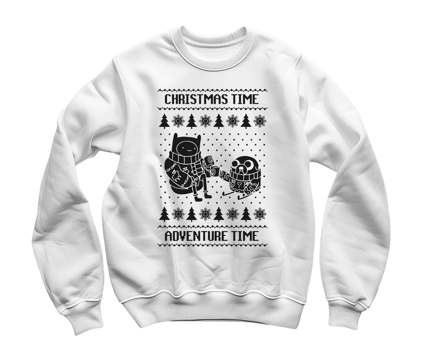 Christmas Time Adventure Time Sweatshirt