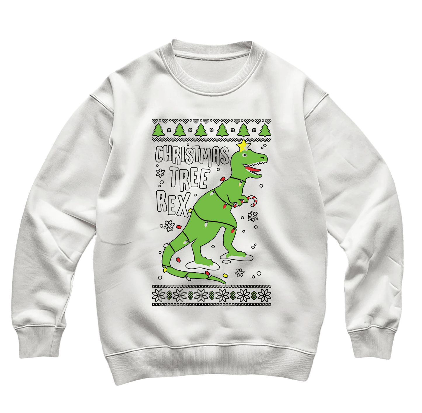 Christmas Tree Rex Sweatshirt