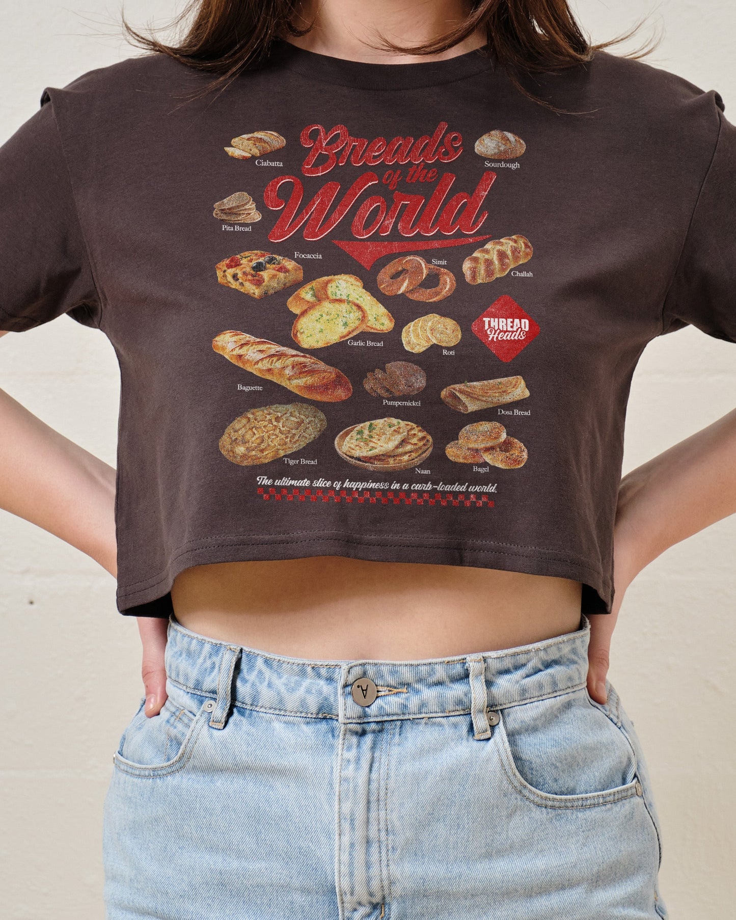 Breads of the World Crop Tee