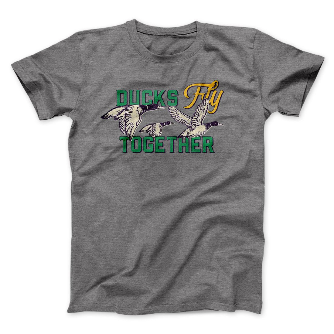 Ducks Fly Together Funny Movie Men/Unisex T-Shirt