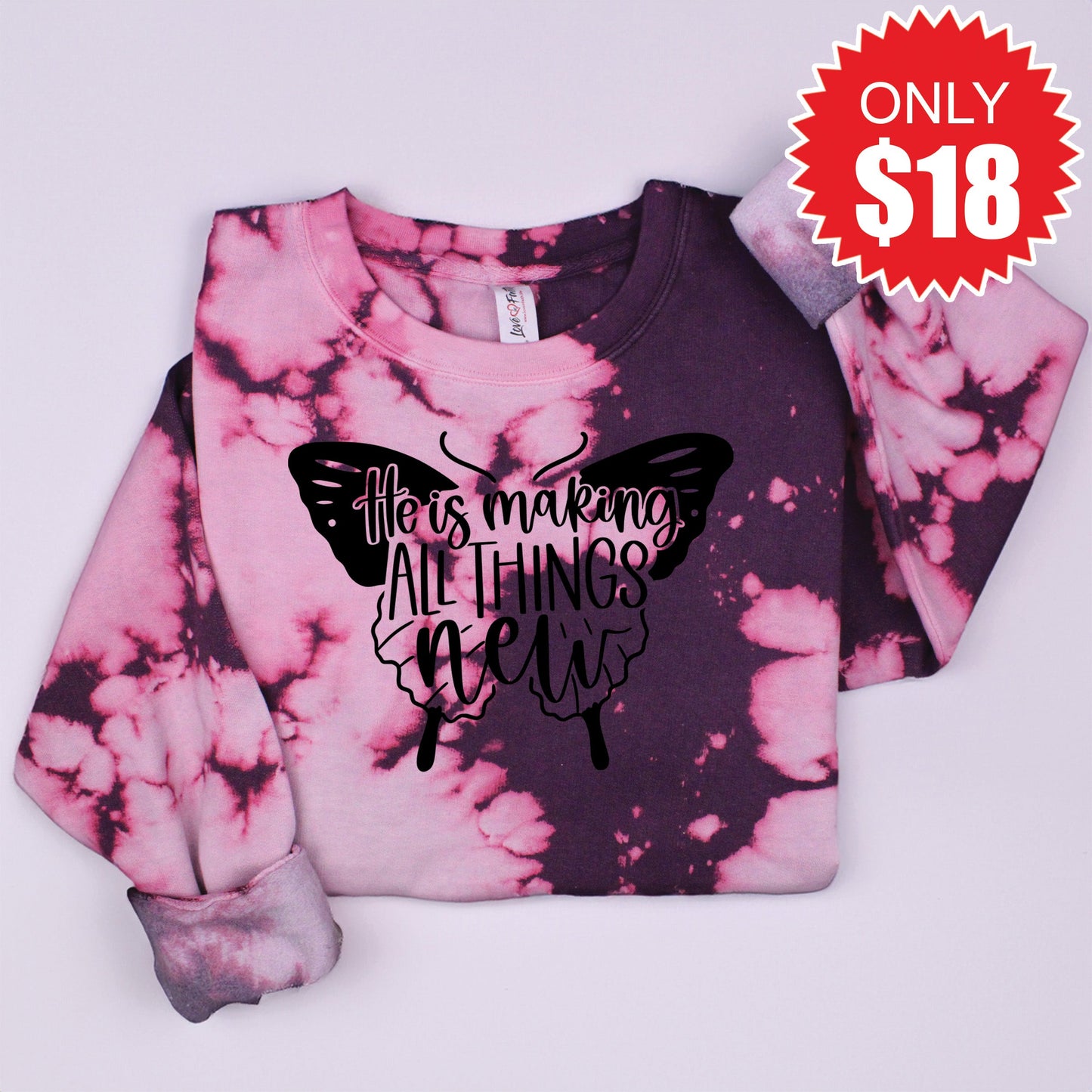 Making All Things New Sweatshirt - Dragonfruit Blast - 18
