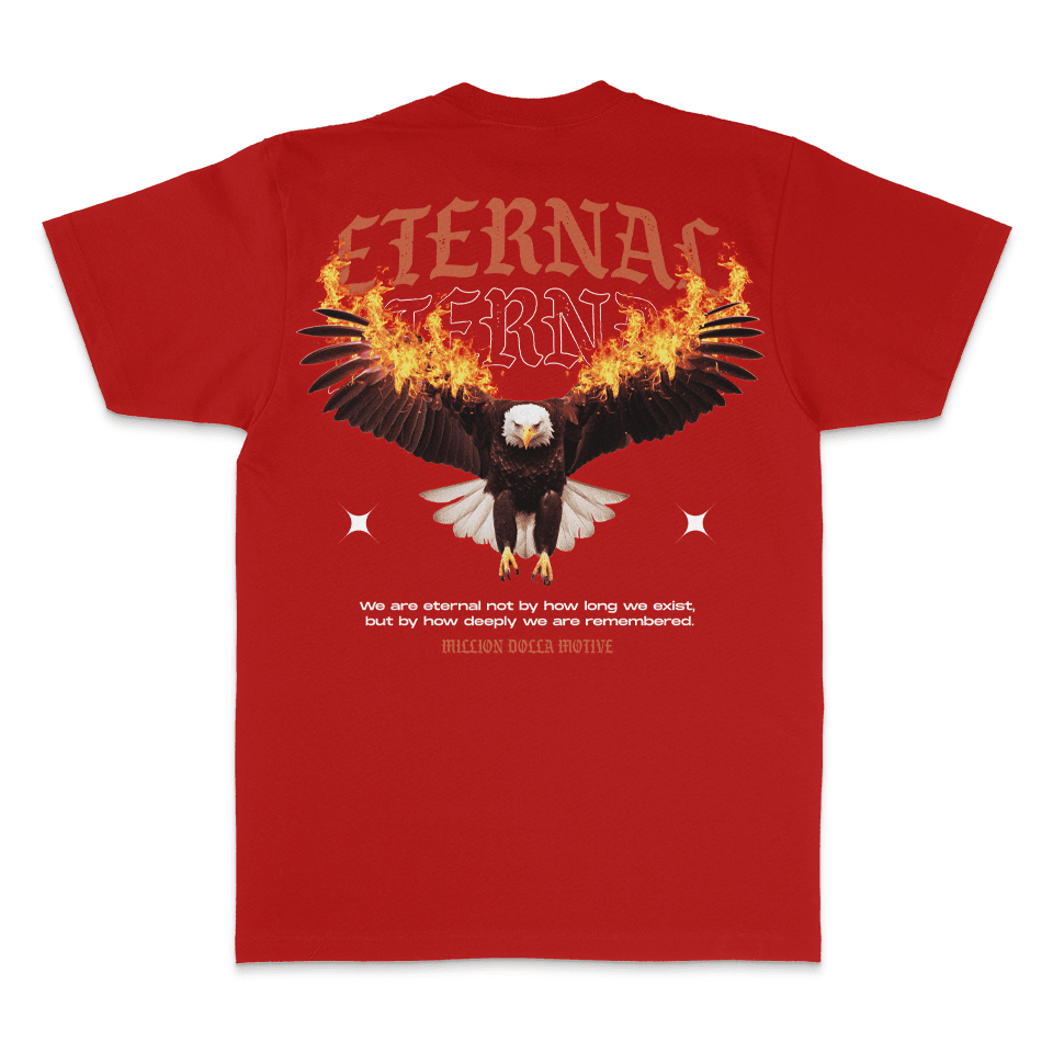 Eternal Eagle - Red T-Shirt