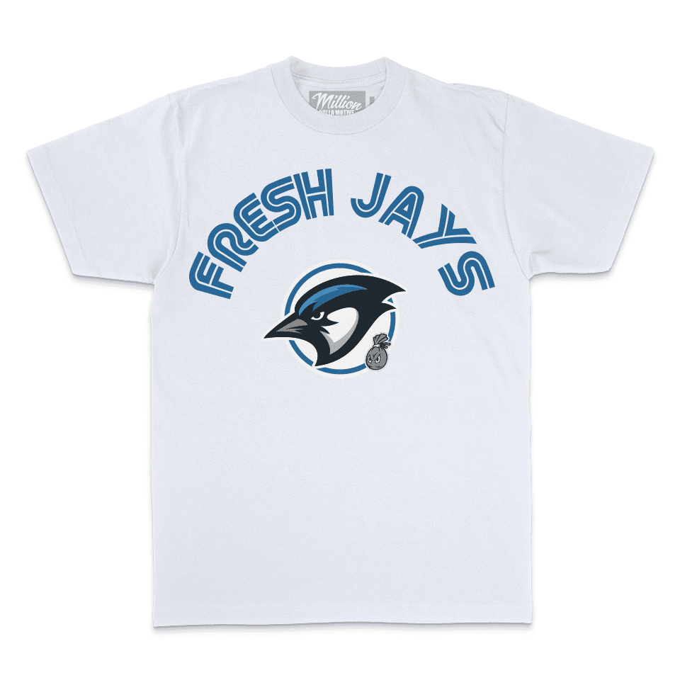Fresh Jays - White T-Shirt