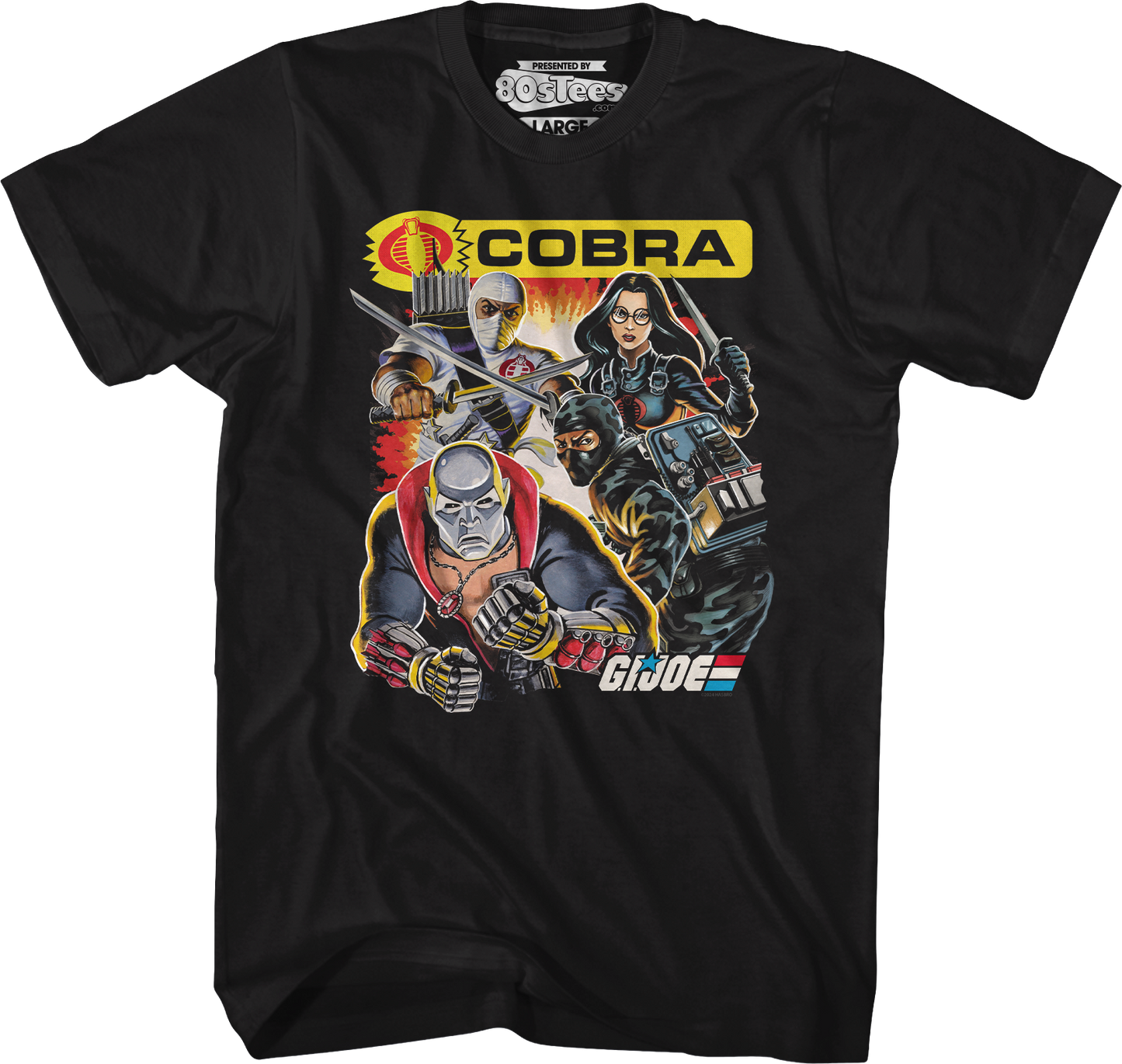 Cobra Collage GI Joe T-Shirt