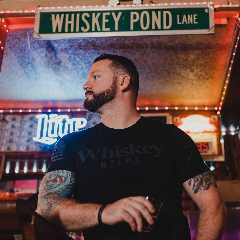 Whiskey Helps‚Ñ¢ T-Shirt - Black