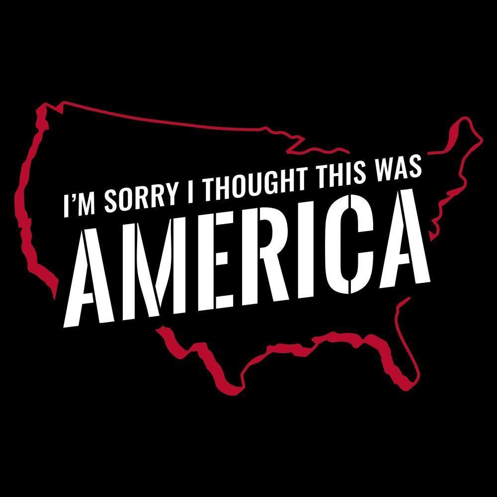 America T-Shirt - Black