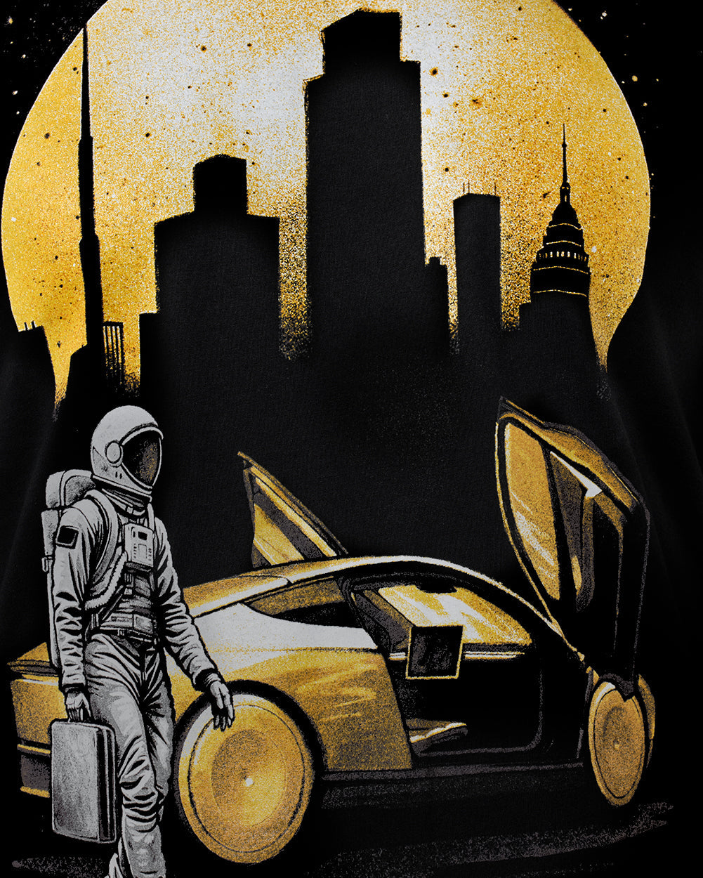 Golden Transit Glow-in-the-Dark Tee
