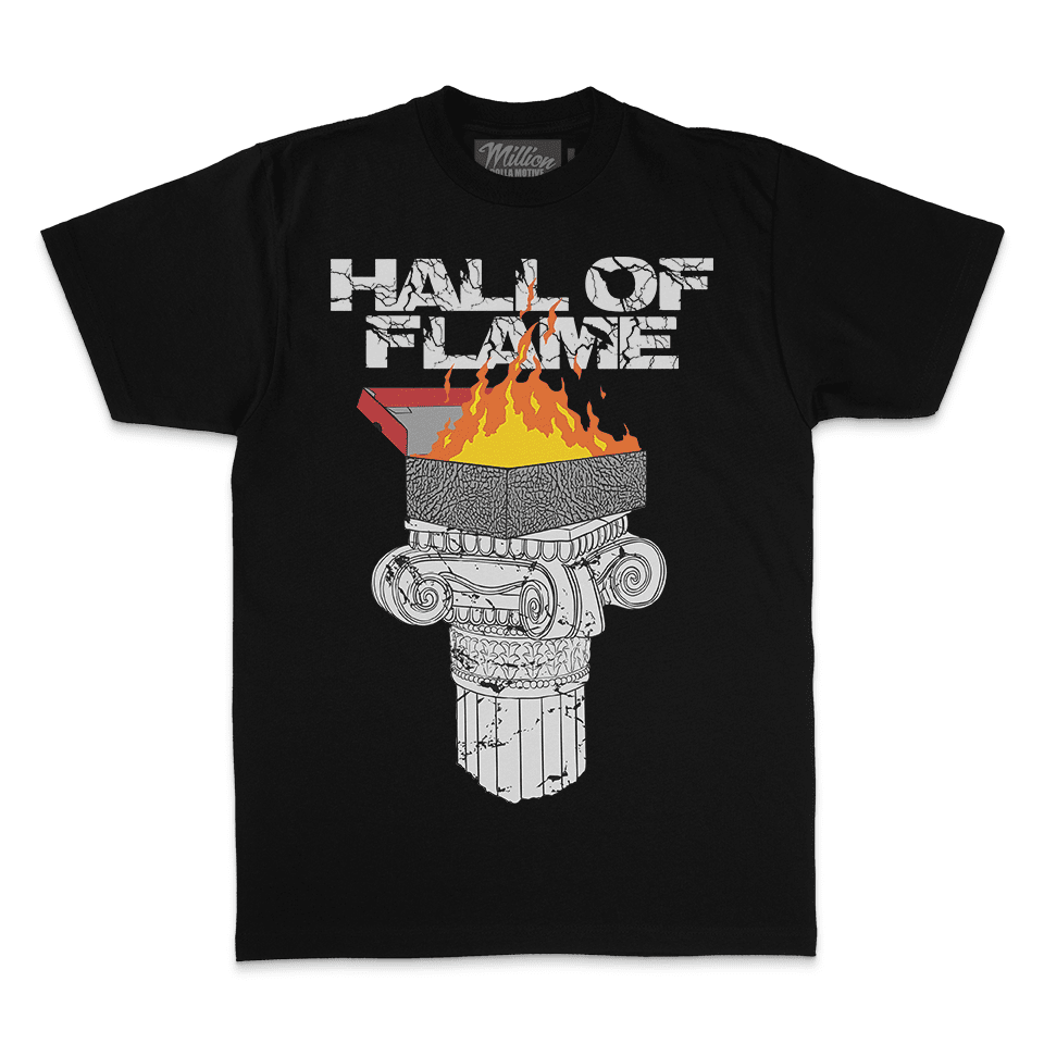Hall of Flame - Black T-Shirt