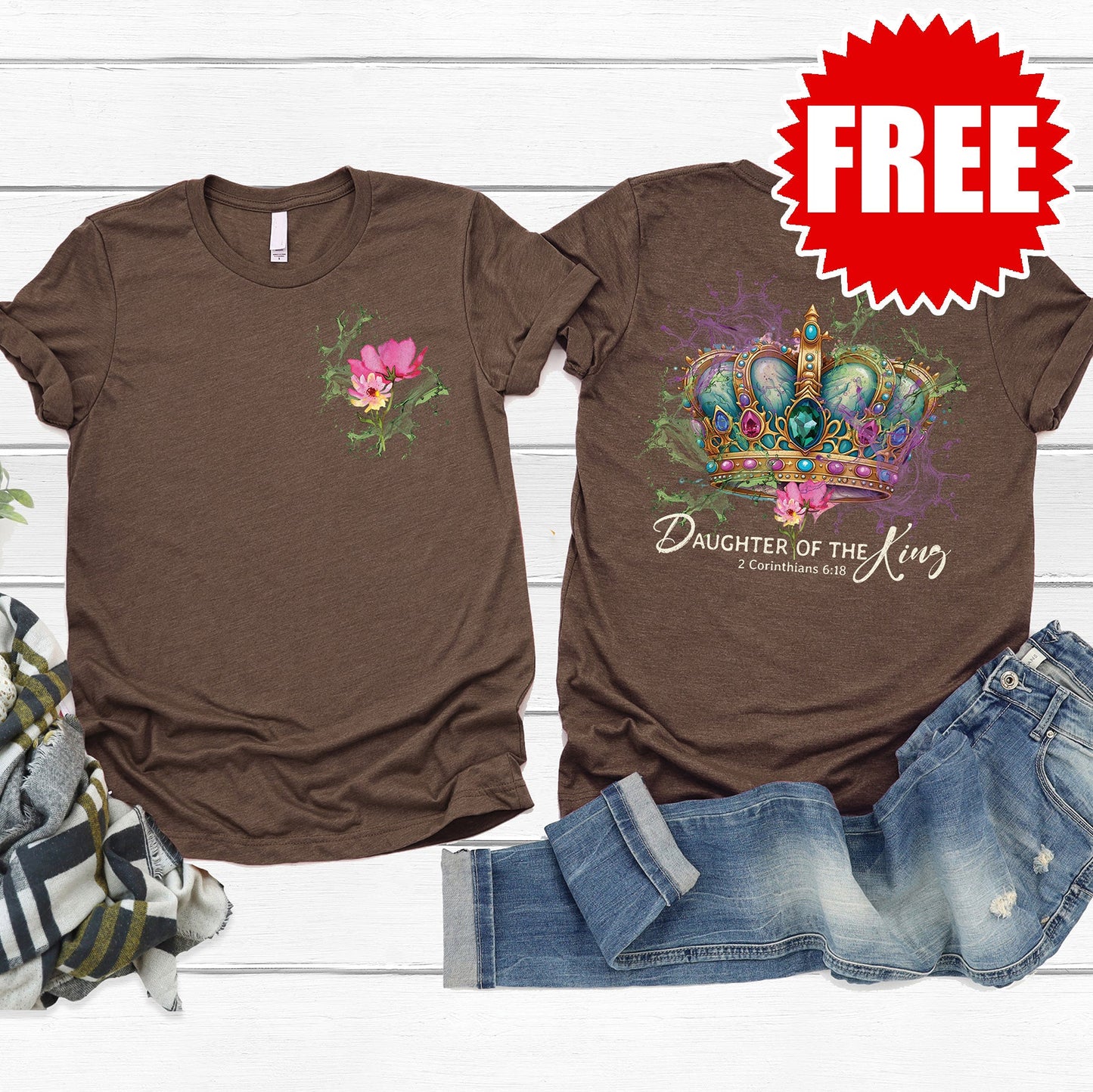 Daughter of the King Tee - Heather Brown