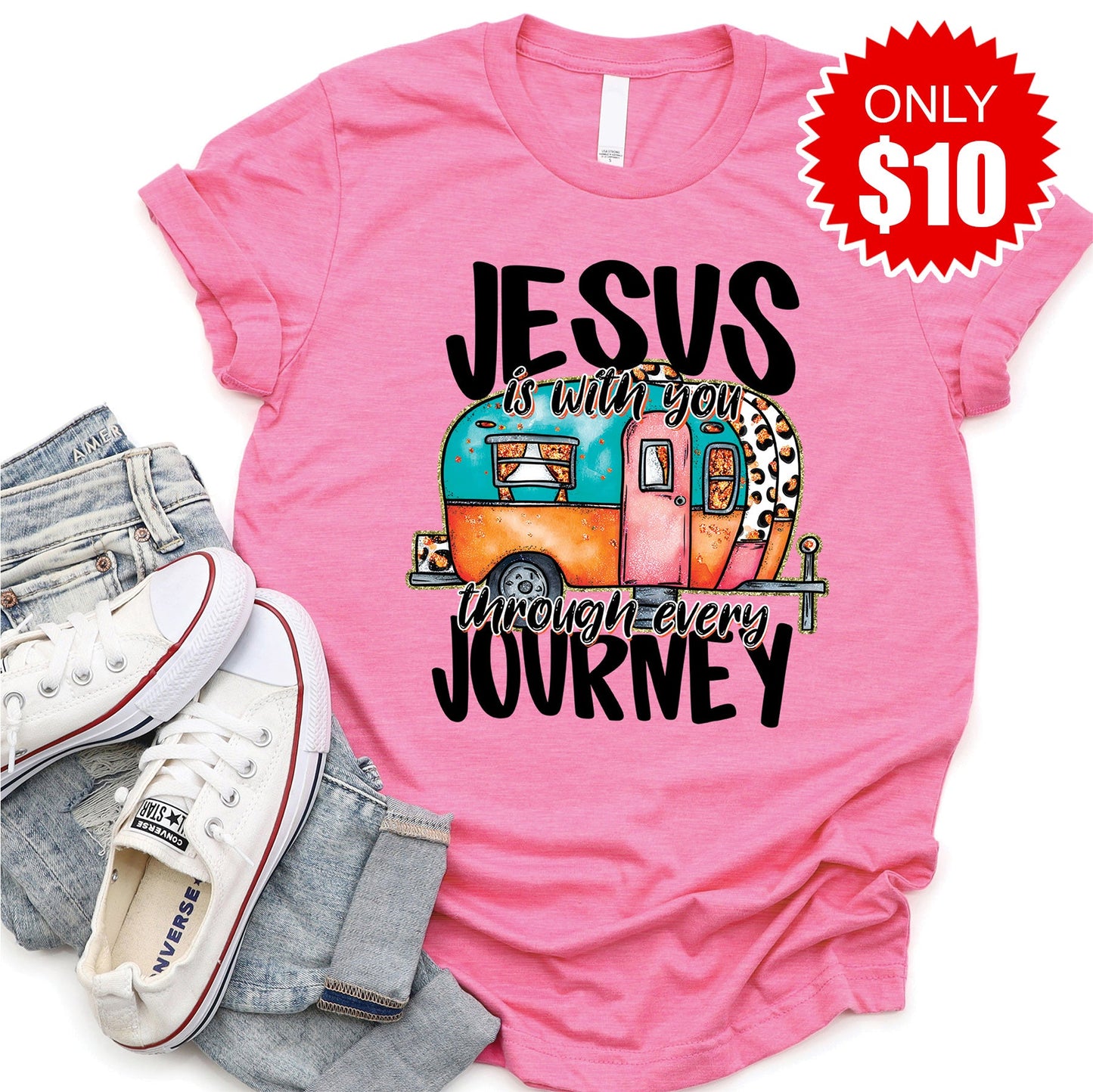 Jesus is With You Tee - 10