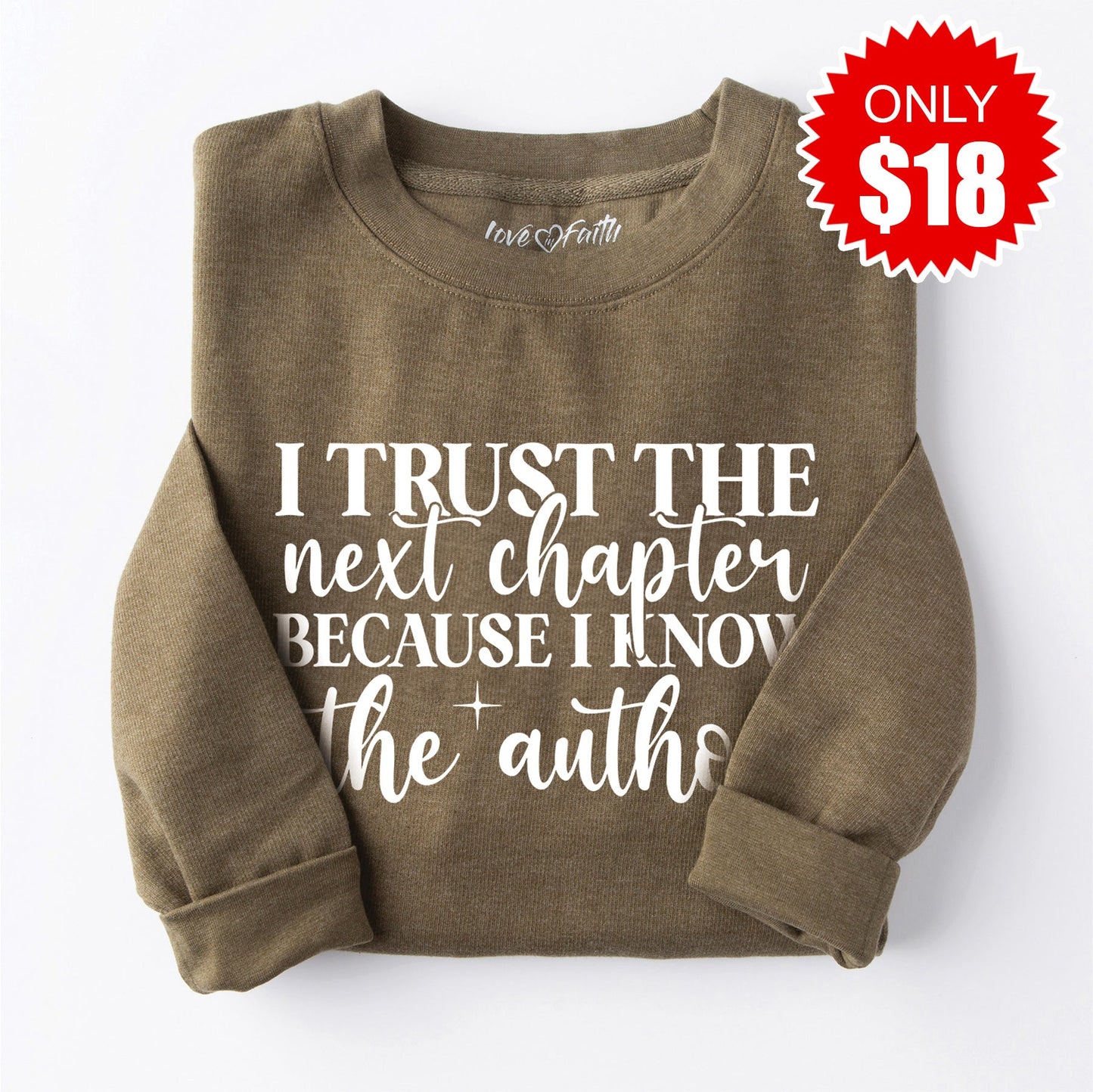 Next Chapter Sweatshirt - Heather Olive - 18