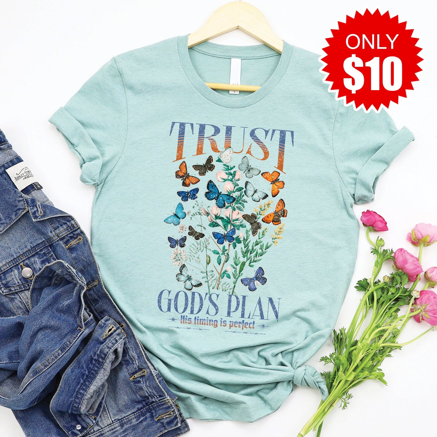Trust God's Plan Tee - 10