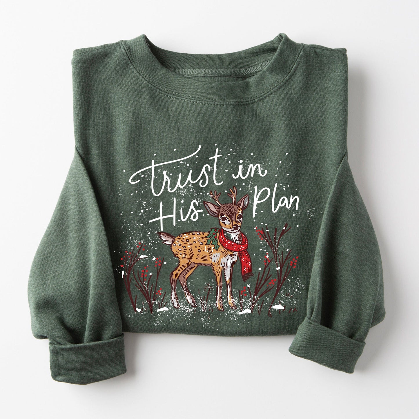 Trust in His Plan Sweatshirt - 10