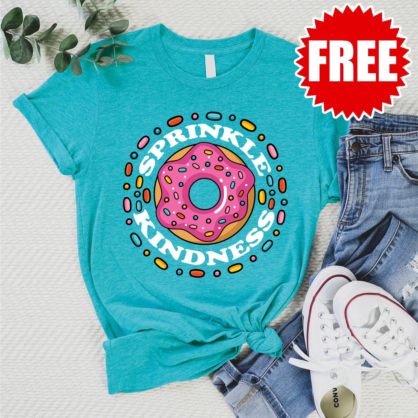 Sprinkle Tee - Heather Jade - 0