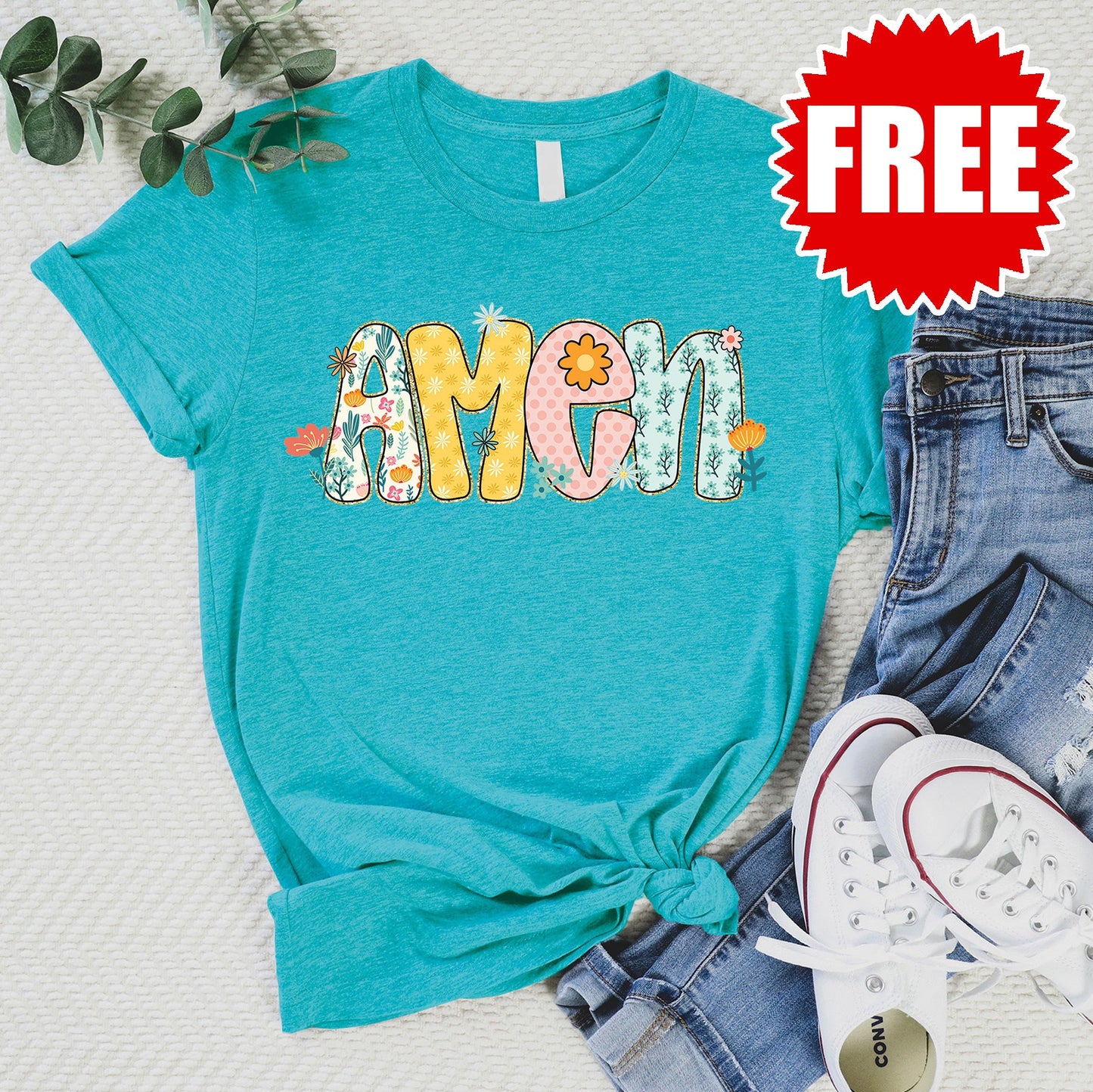 Amen Tee - Heather Jade - 0 Style001