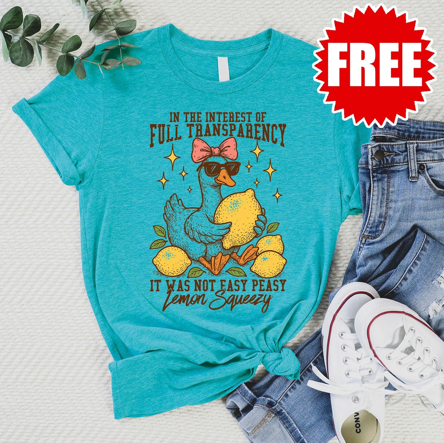 Lemon Squeezy Tee - Heather Jade - 0