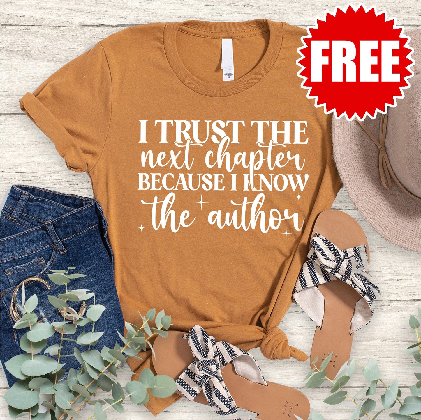 Next Chapter Tee - Heather Toast - 0