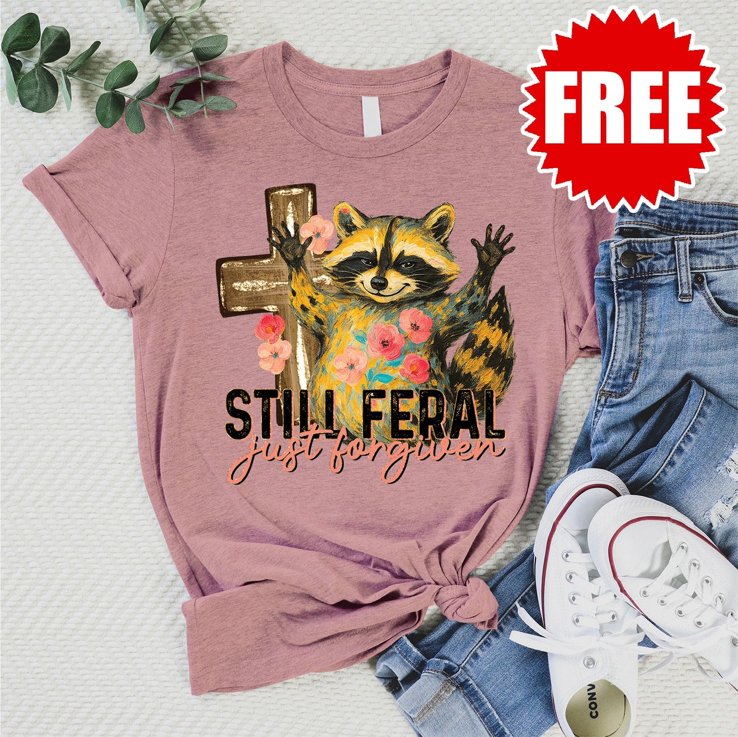 Still Feral Tee - Heather Zephyr - 0