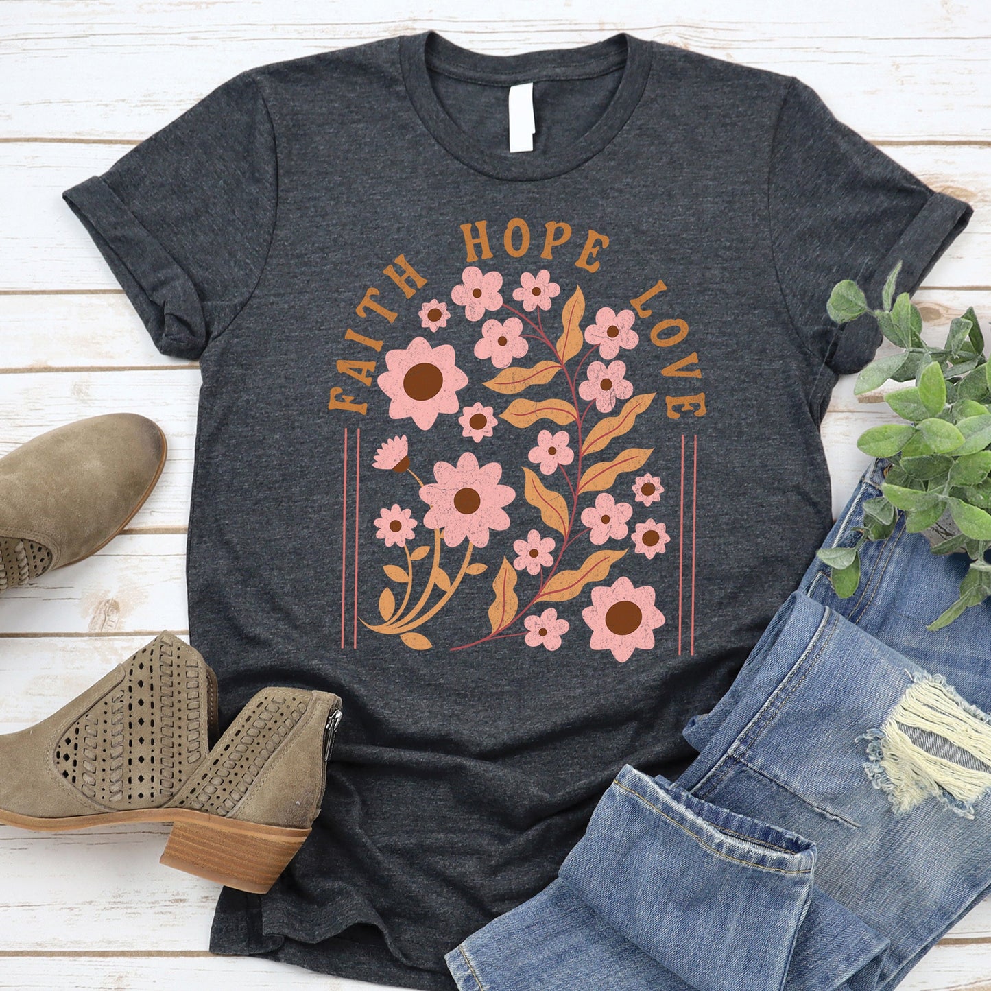 Faith Hope Love Tee Style003
