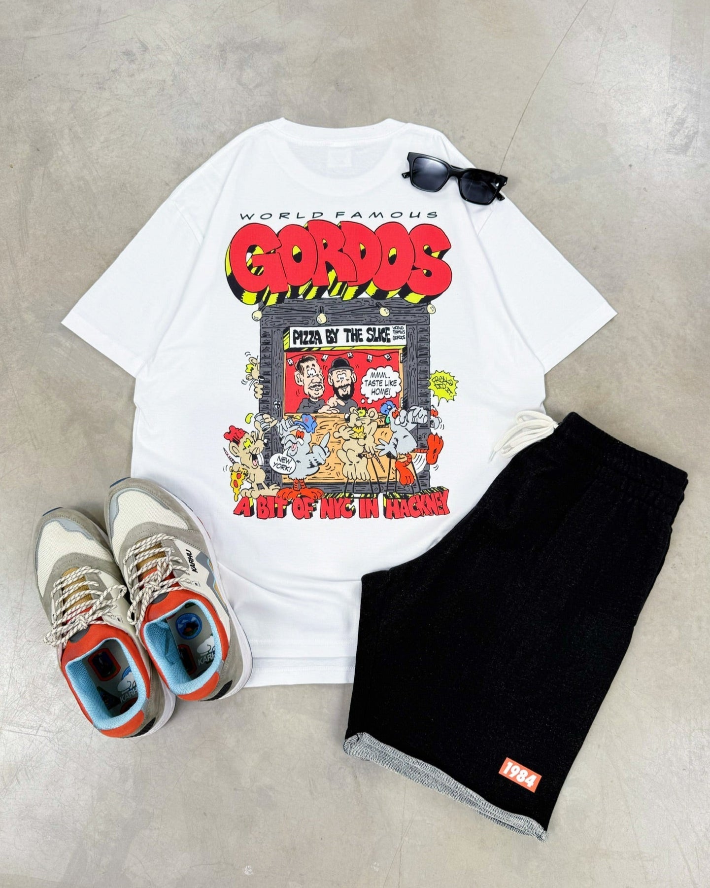 World Famous Gordos x Freako Rico Tee - White