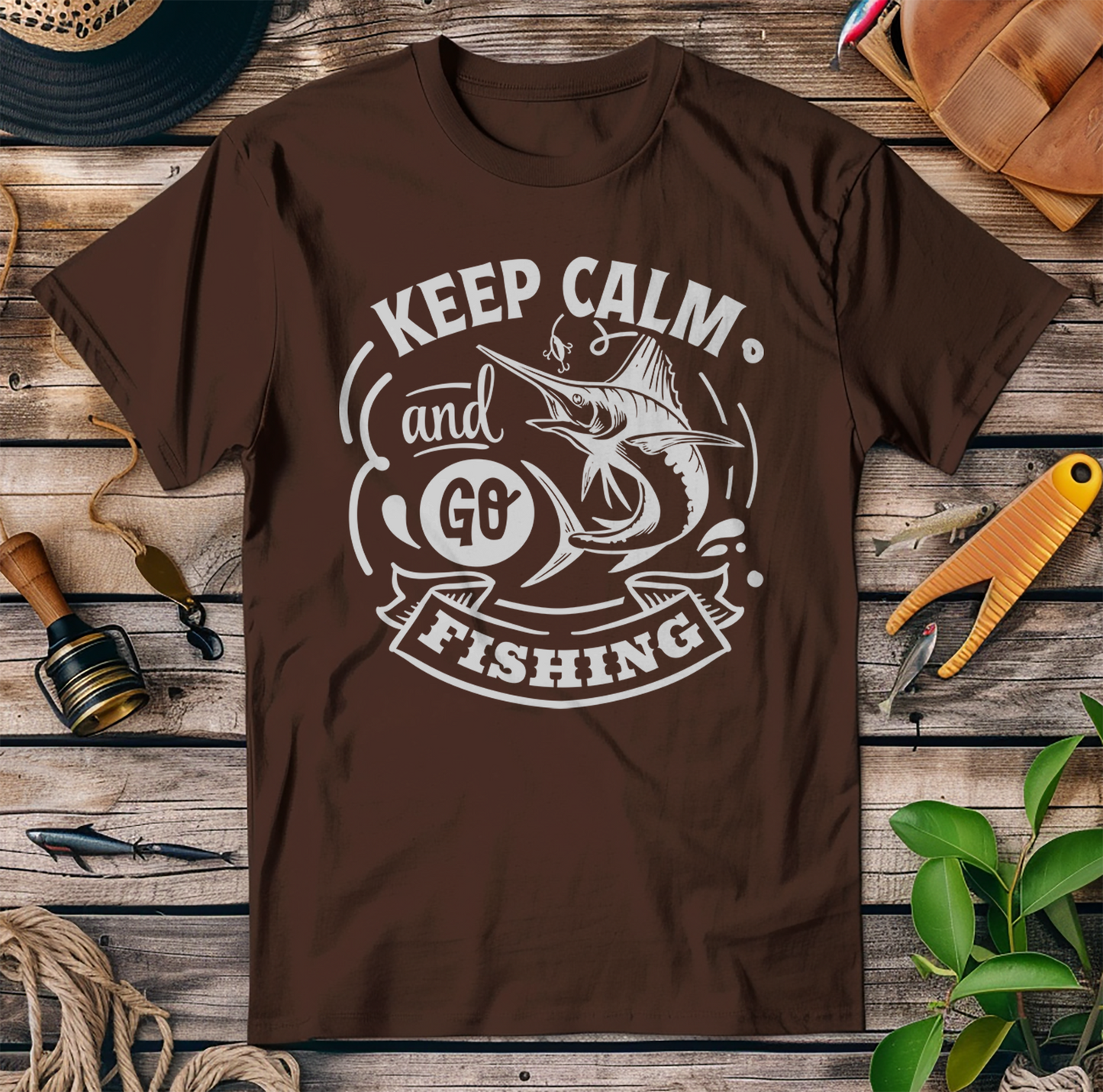 Keep Calm and Go Fishing TShirt T-Shirt