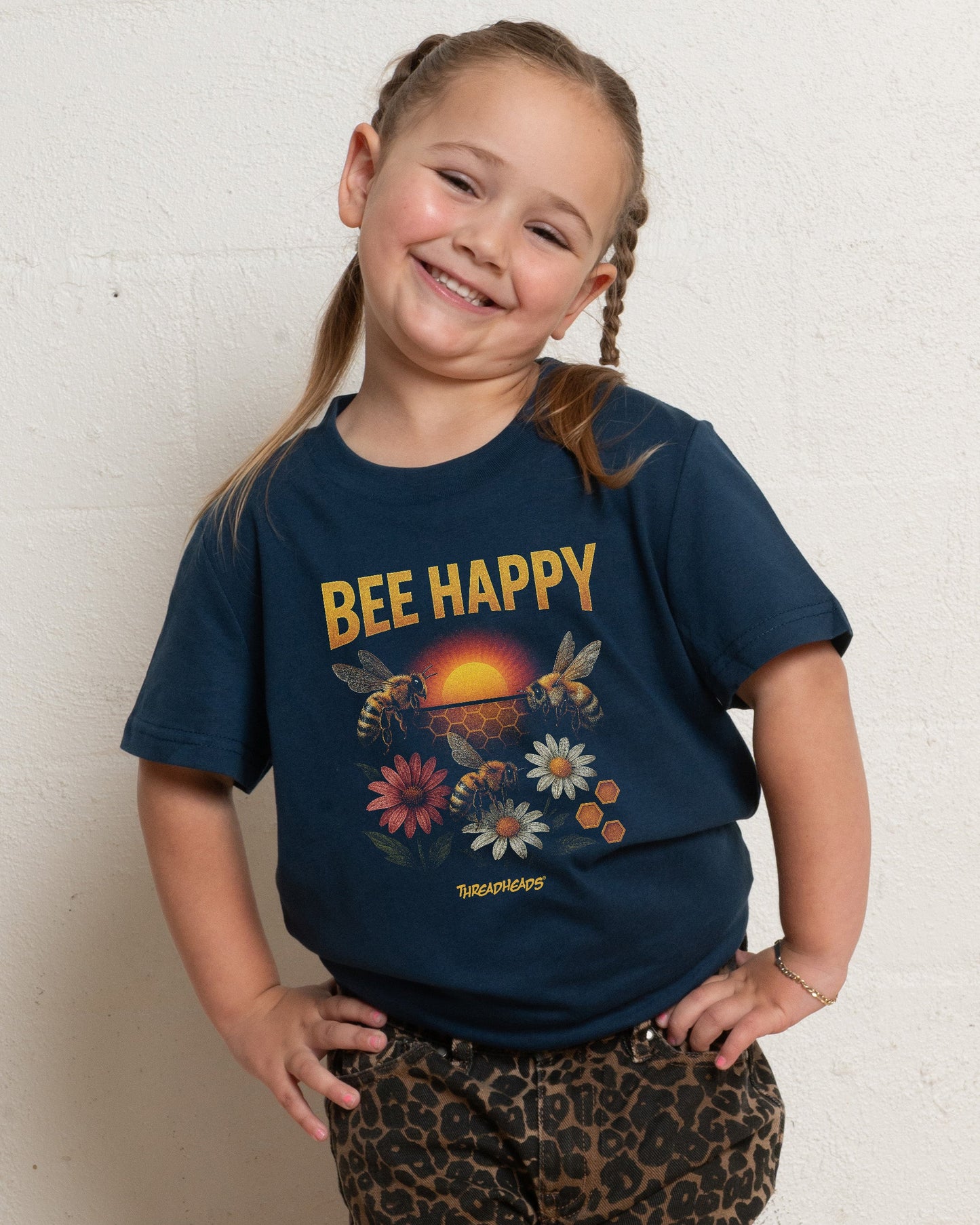 Bee Happy Kids T-Shirt