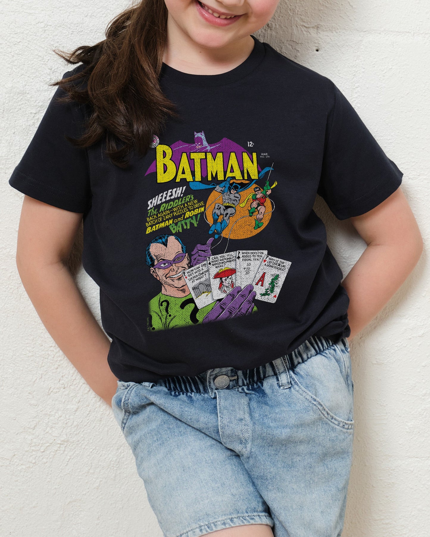 The Riddler's Back Again Kids T-Shirt