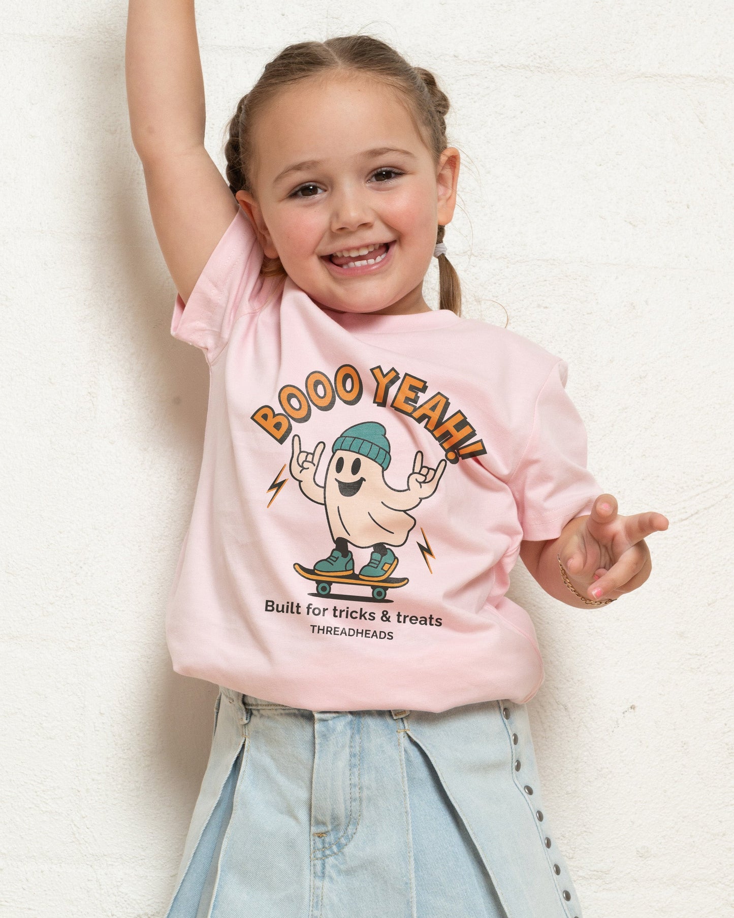 Built For Tricks & Treats Kids T-Shirt