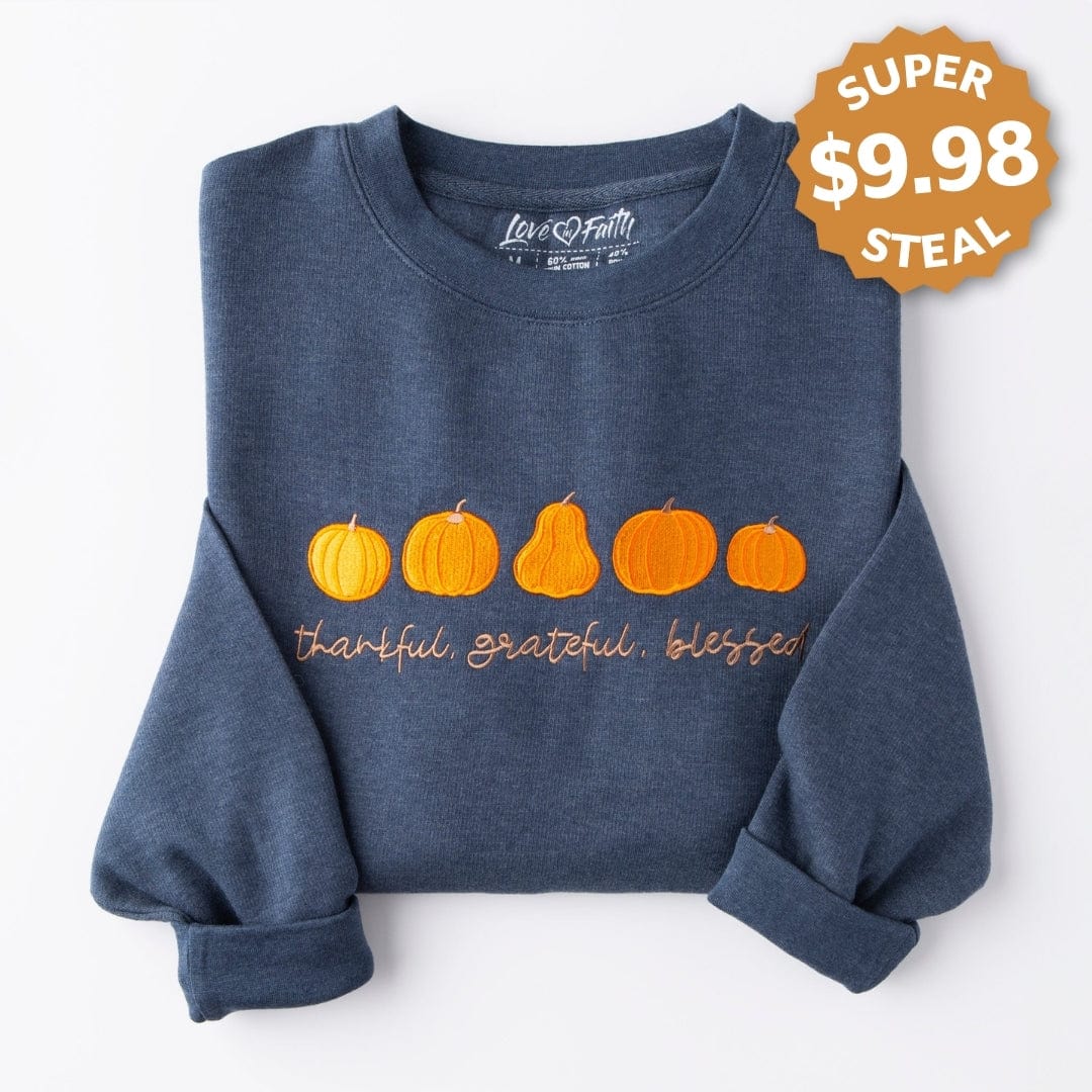 Embroidered TGB Little Pumpkins Sweatshirt
