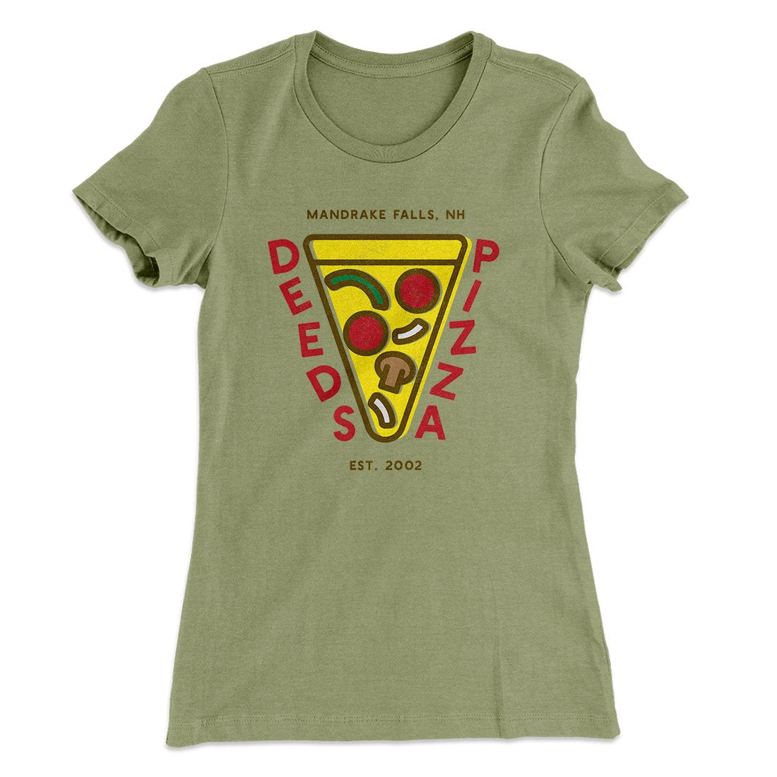 Deeds Pizza Women's T-Shirt