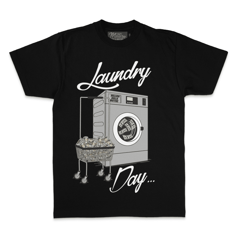 Laundry Day - Black T-Shirt