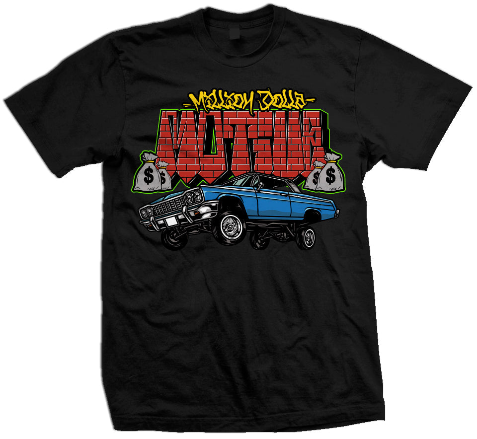 Lowrider Millistyle - Black T-Shirt