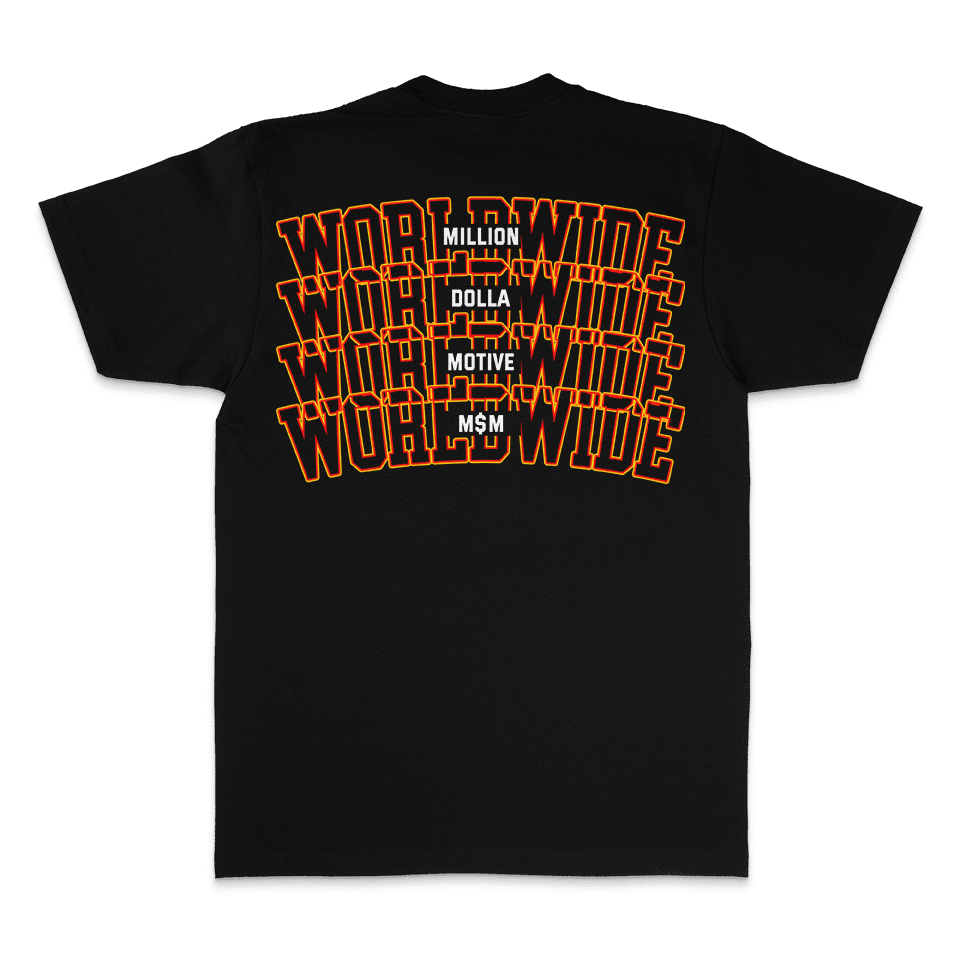 M$M Worldwide - Black T-Shirt