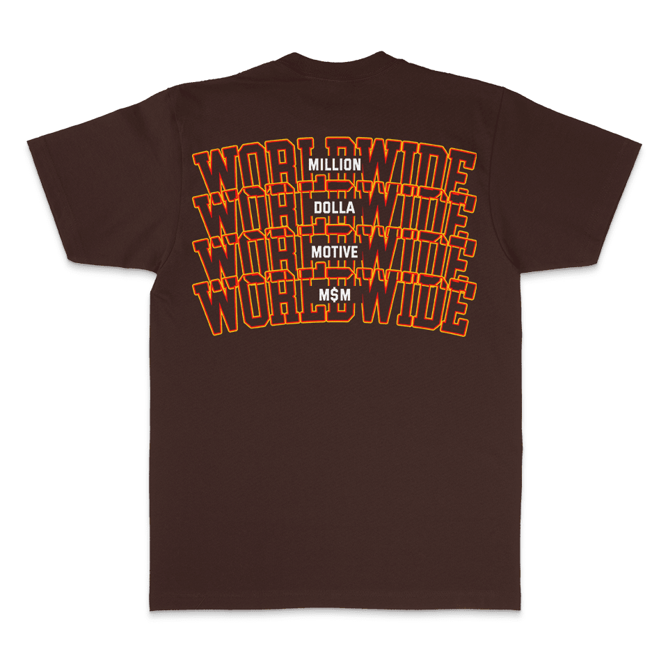 M$M Worldwide - Brown T-Shirt
