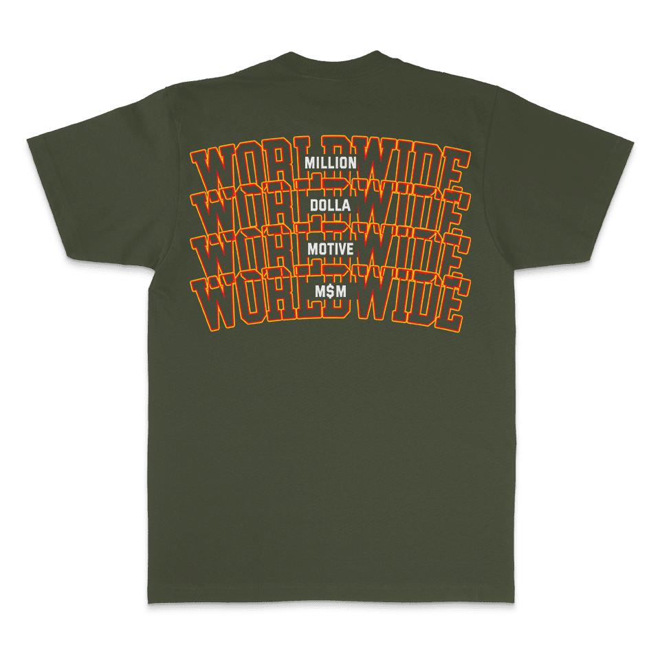 M$M Worldwide - Olive T-Shirt