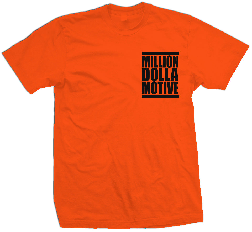 Make Art Not War - Orange T-Shirt