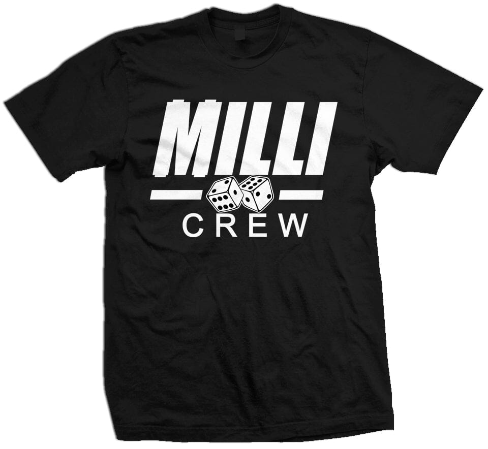 Milli Crew - Black T-Shirt