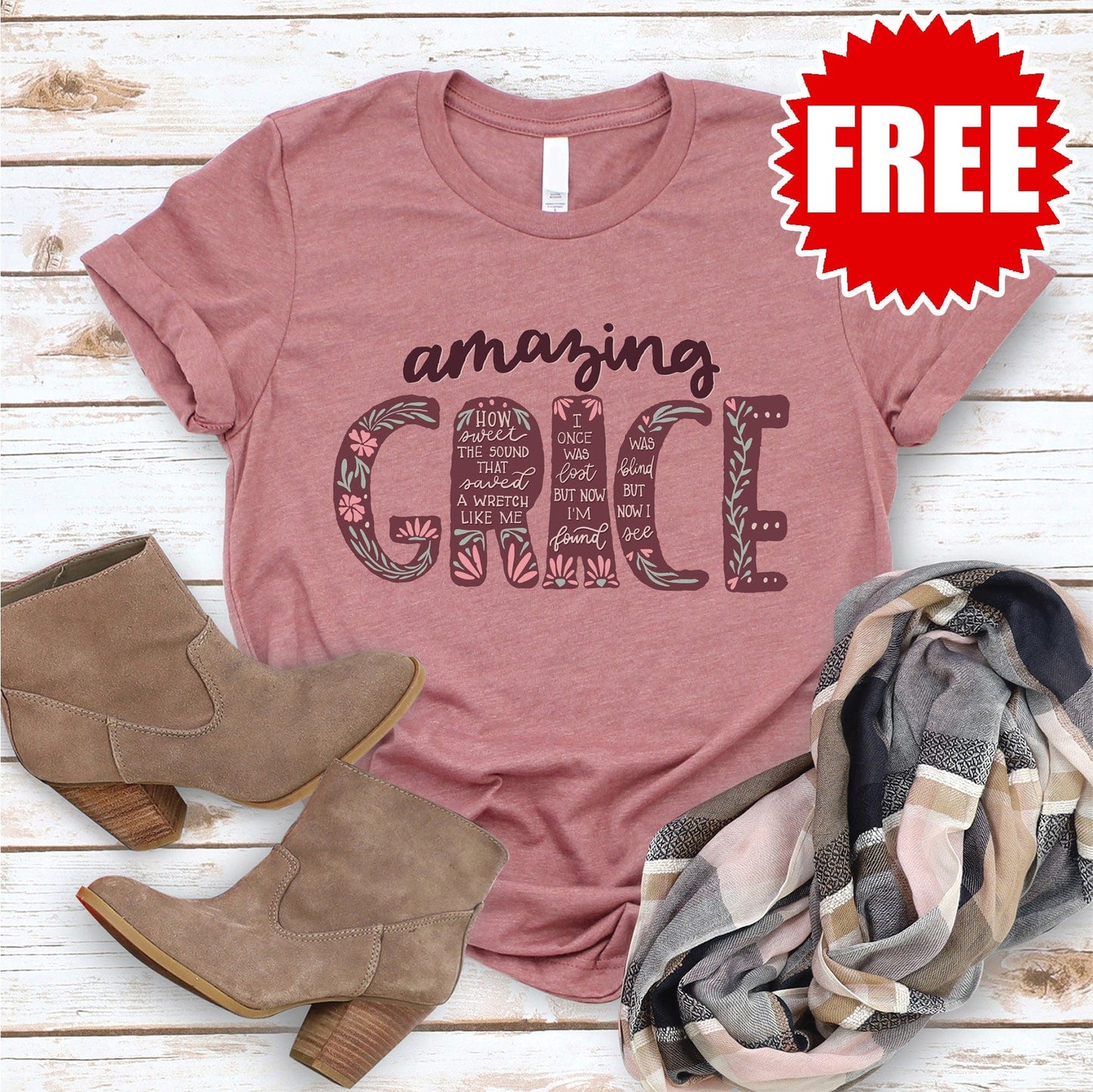 Amazing Grace Tee - 0 Style001