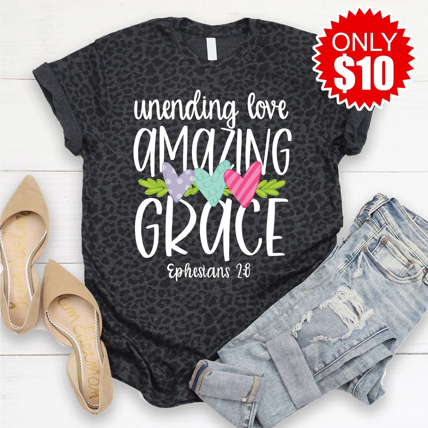 Amazing Grace Tee - 10 Style001
