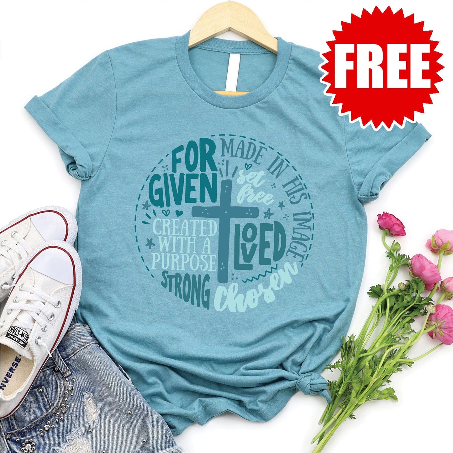 Forgiven Circle Tee - 0