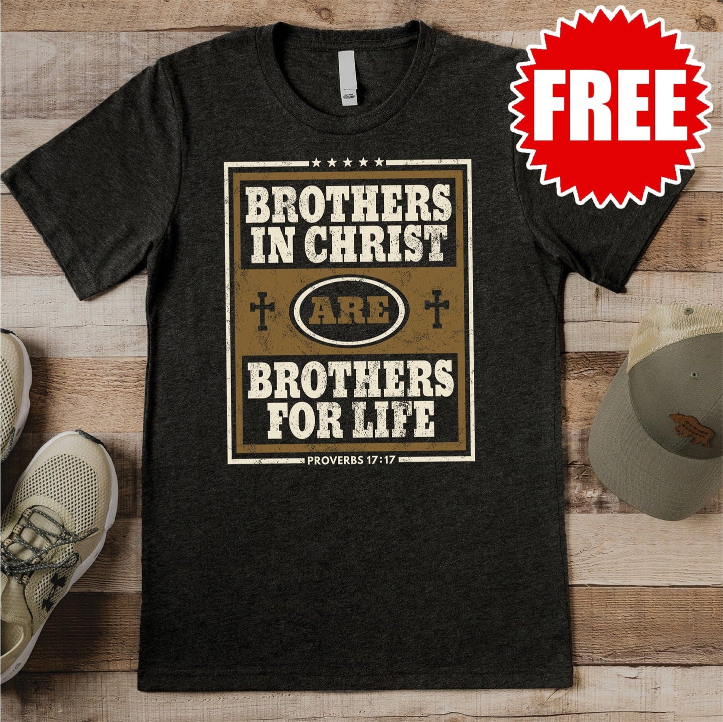 Brothers in Christ Men's Tee - 0